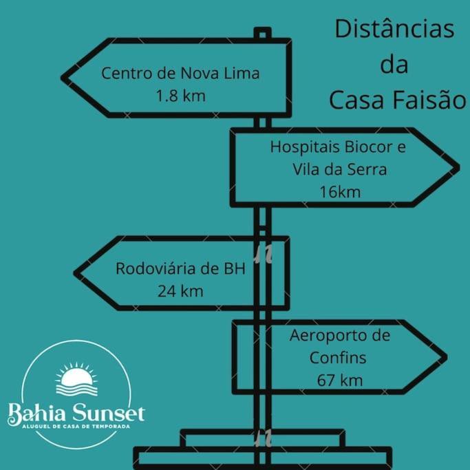 Vila Casa Faisao Nova Lima Exteriér fotografie